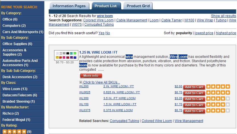 Wire Loom on CableOrganizer.com