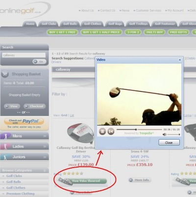 Online Golf Video