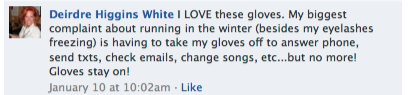 Totes smart gloves quote