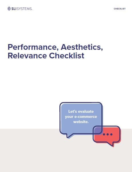 Performance, Aesthetics, Relevance Checklist